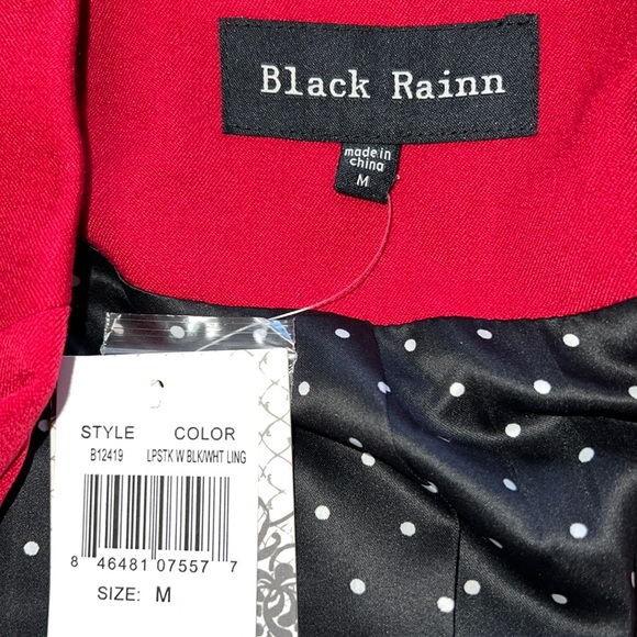 NWT, Black Rain, Women blazer size M - Picture 6 of 6